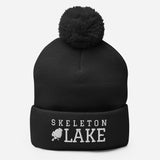 Skeleton/LAKE 21 Pom-Pom Toque