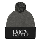 LAKE/Joseph 21 Pom-Pom Toque