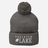 Skeleton/LAKE 21 Pom-Pom Toque