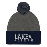 LAKE/Joseph 21 Pom-Pom Toque