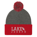 LAKE/Joseph 21 Pom-Pom Toque