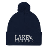 LAKE/Joseph 21 Pom-Pom Toque