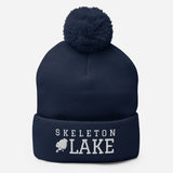 Skeleton/LAKE 21 Pom-Pom Toque