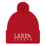 LAKE/Joseph 21 Pom-Pom Toque
